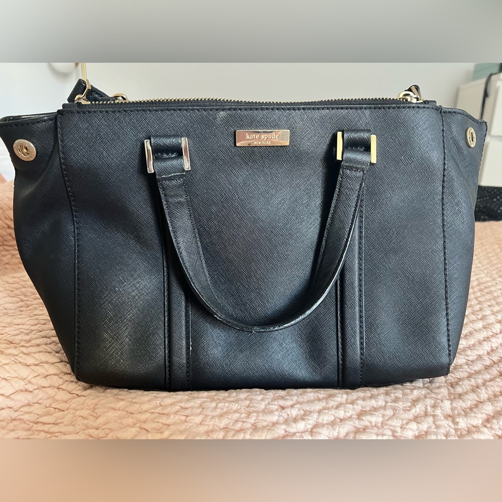 Kate Spade Purse with Extra Large Pockets | Black
